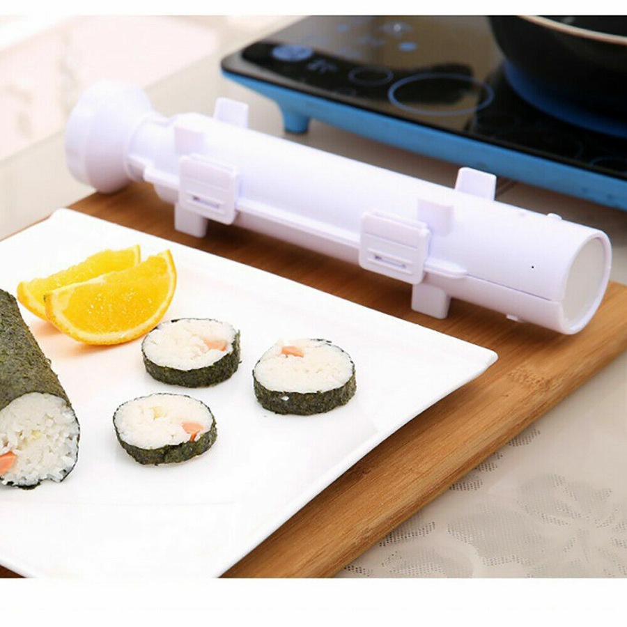 Sushi Tube Kit Machine Apparatus Rolling Rice Roller Mold DIY Maker Tool Kitchen