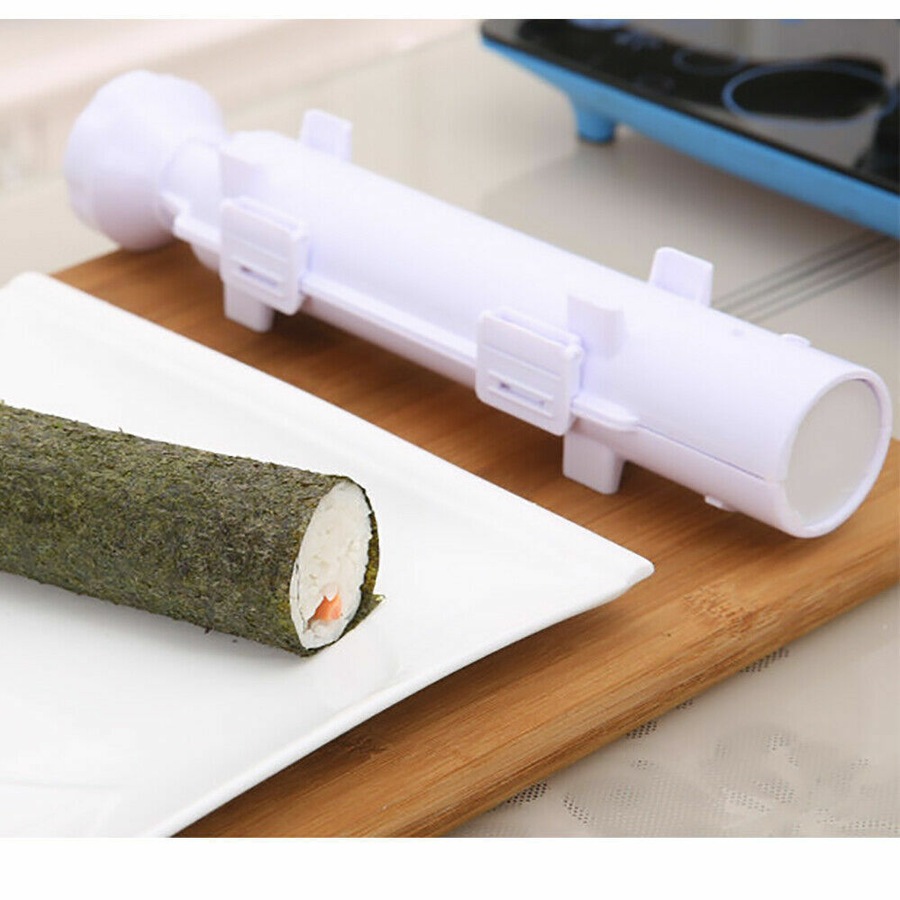 Sushi Tube Kit Machine Apparatus Rolling Rice Roller Mold DIY Maker Tool Kitchen