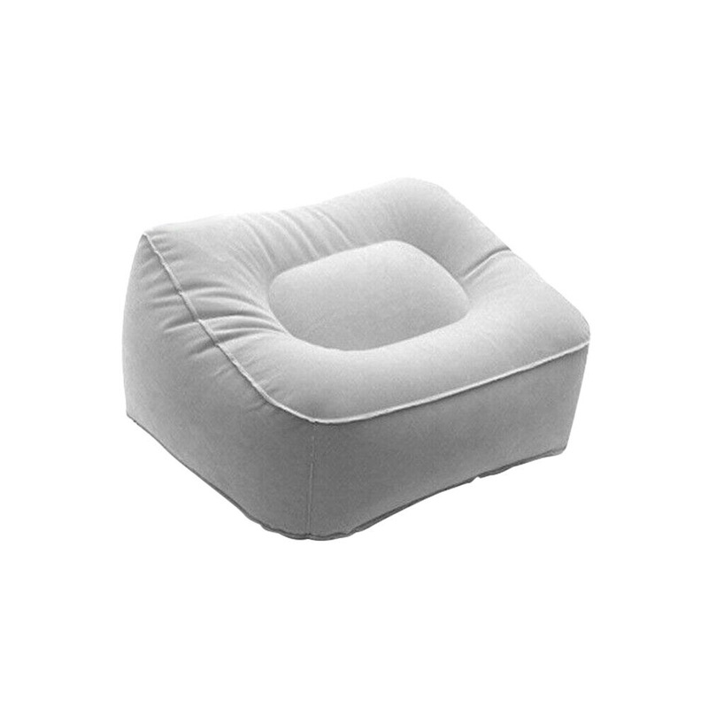 Buy Travel Inflatable Foot Rest Air Pillow Cushion Office Home Leg