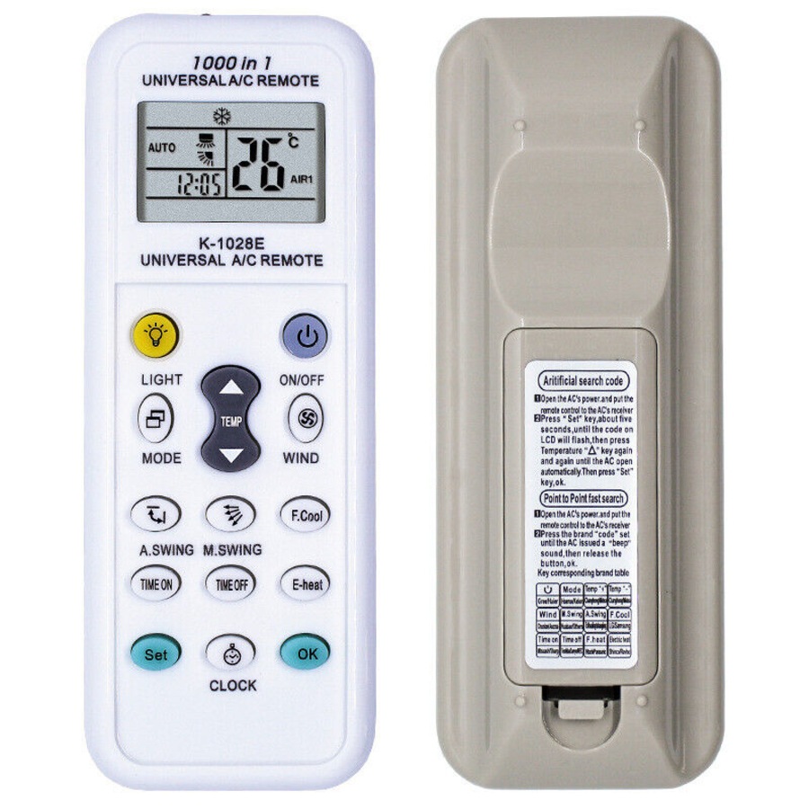 Buy Universal A/C Air Conditioning Remote Control Air Con ALL MAJOR ...