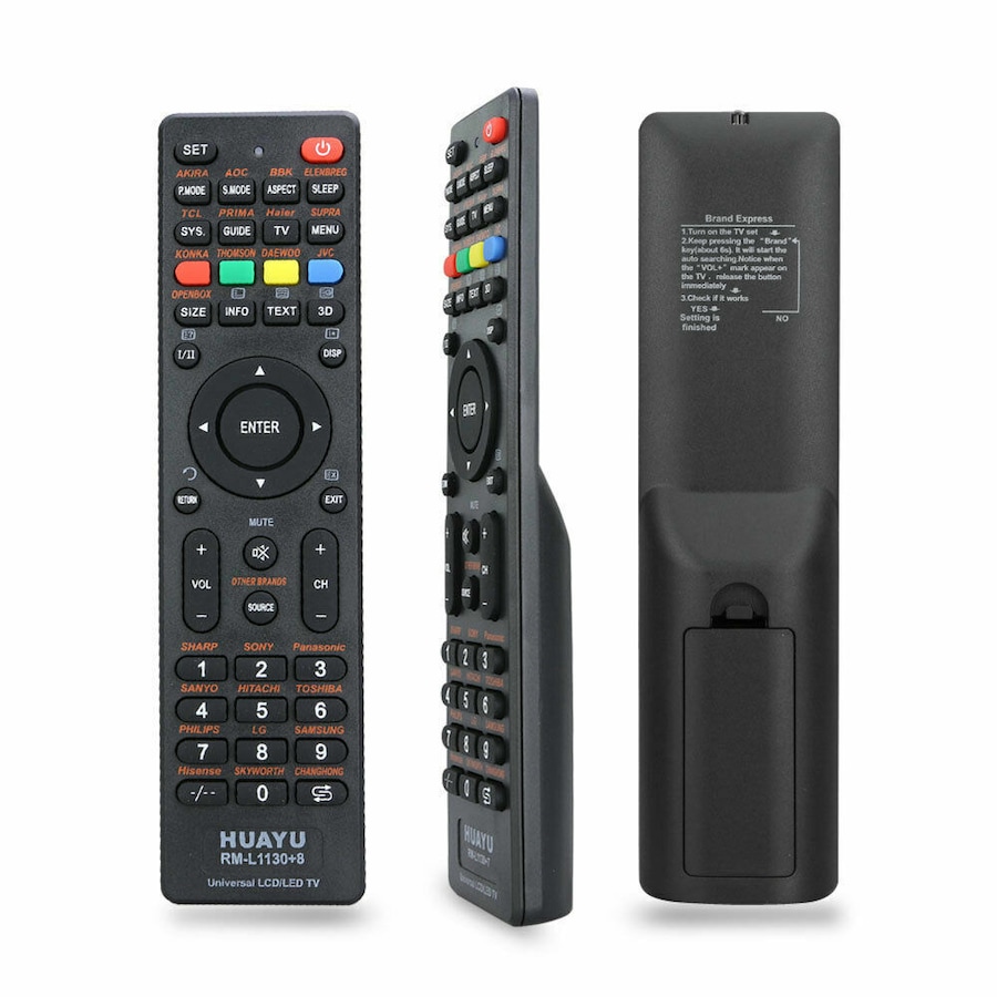 Universal TV Remote Control LCD/LED For Sony/Samsung/Panasonic/LG/TCL/Soniq AUS