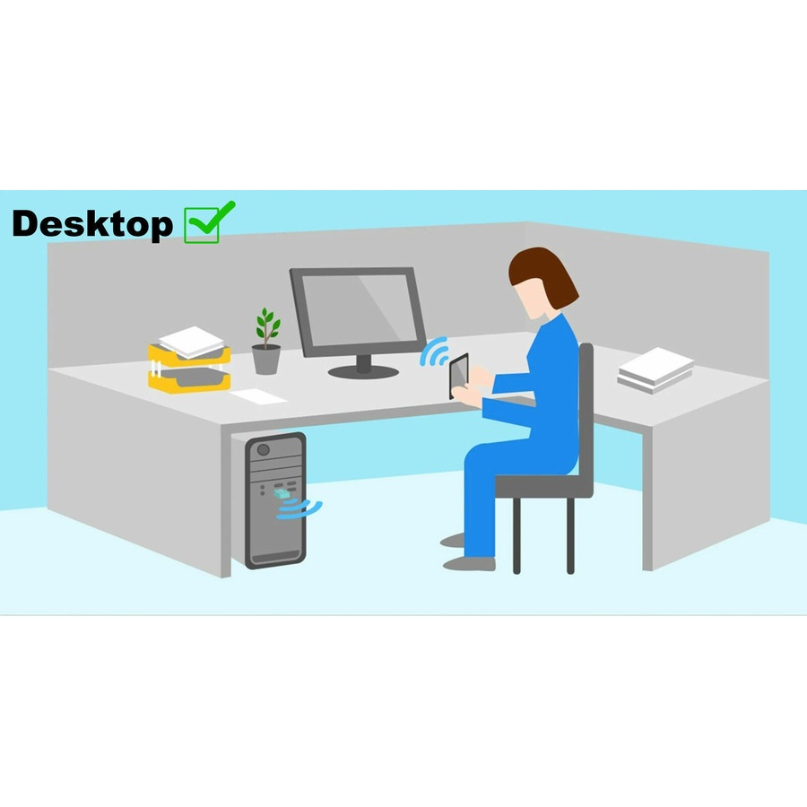 USB Wireless N WiFi Adapter Dongle Network LAN Card 802.11n 300Mbps Win10