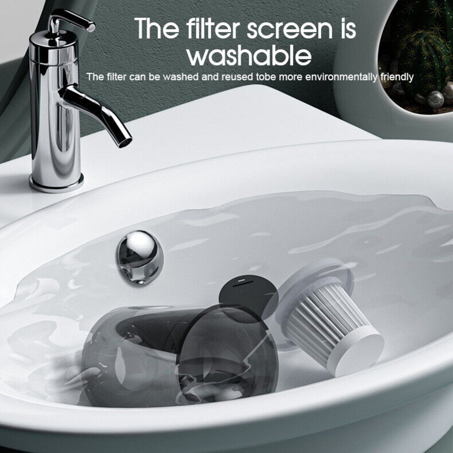 Wireless Vacuum Cleaner USB Rechargeable Car Handheld Vaccum Mini Power Suction