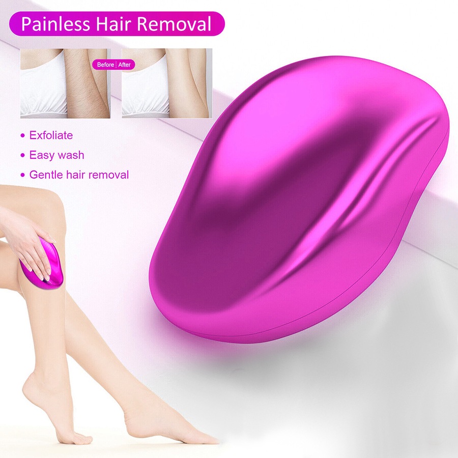 Women Men Painless Physical Hair Removal Epilators Crystal Hair Eraser Exfoliate