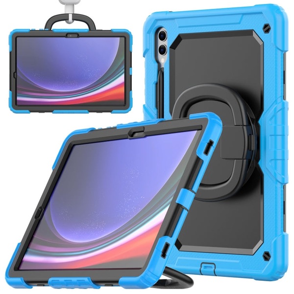 Buy For Samsung Galaxy Tab S9+ / S10+ Silicone Hybrid PC Tablet Case ...