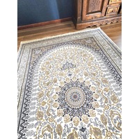 Arsham Floret Silver Cream Rug