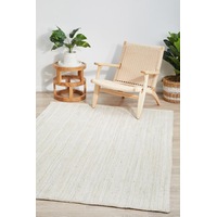 Perky White Rug