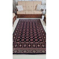 SilkVera Philpa Navy Red Uniart Rug