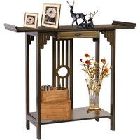 2 Tier rustic console table