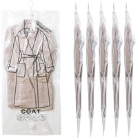 6PCS Hanging Vacuum Storage Bags, Reusable Space Saver