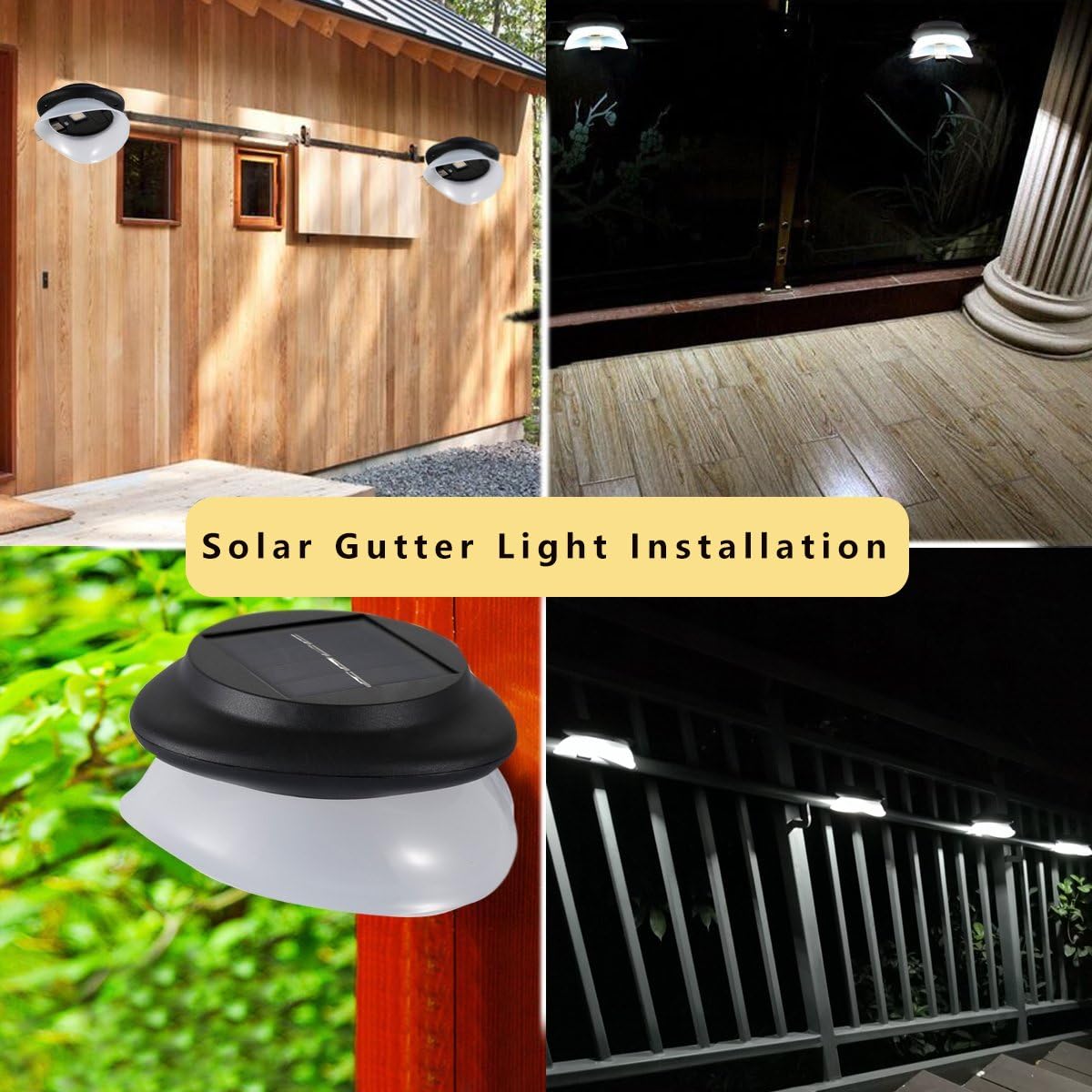 House deals gutter lights