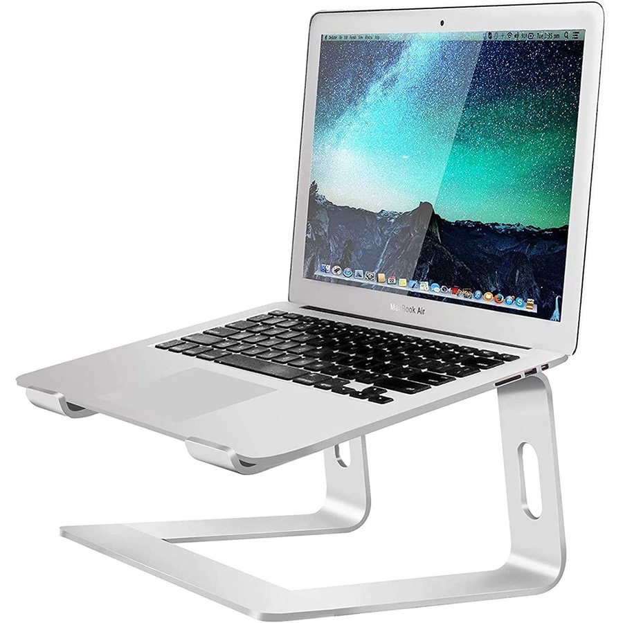 Buy Aluminum Computer Riser, Ergonomic, suits 10 to 15.6 inch (Silver ...