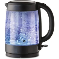 Brooklyn Glass Kettle 1.7L Fast Boil Matte Black BPA Free