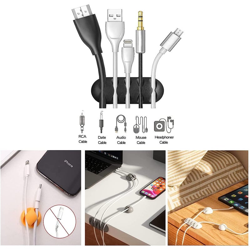 3Pcs Cable Management Box Cable Organizer Box Wires Power Strips