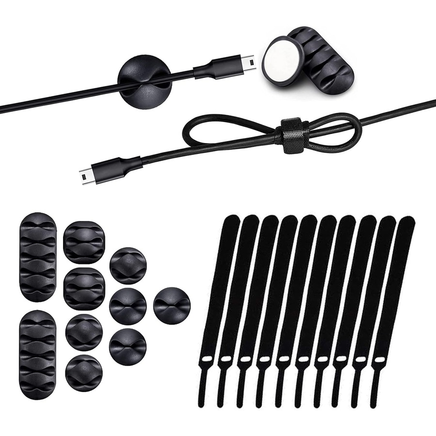 Cable Management Boxes Organizer Set of 3 - Hide & Cover Power Strips