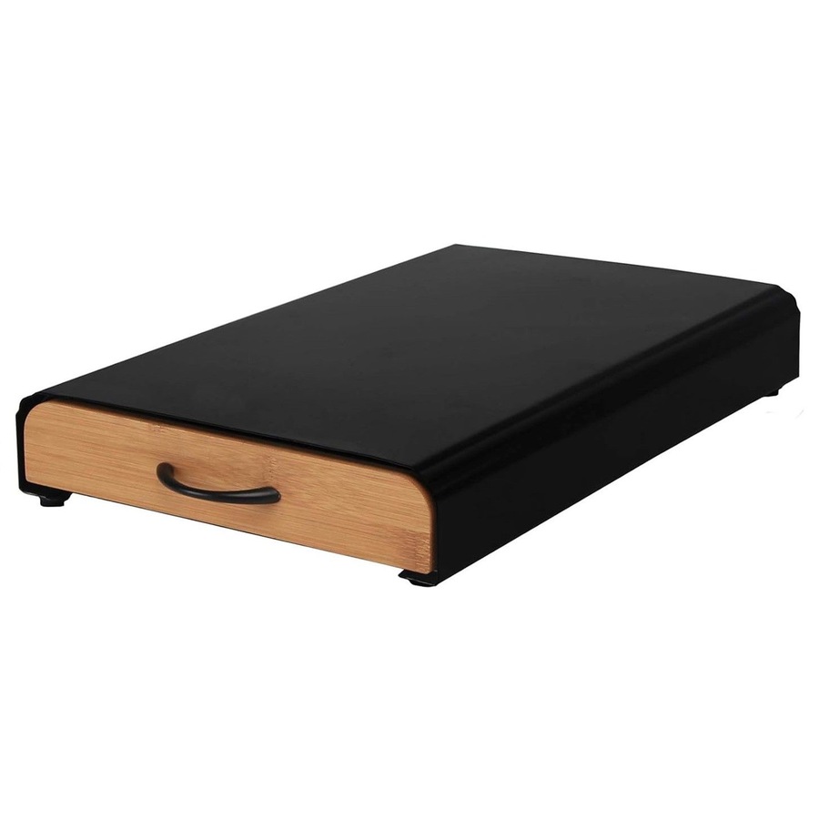 CARLA HOME Coffee Pods Holder Storage Drawer Compatible with 60 Nespresso Pods for Kitchen Storage & Organisation (Natural)