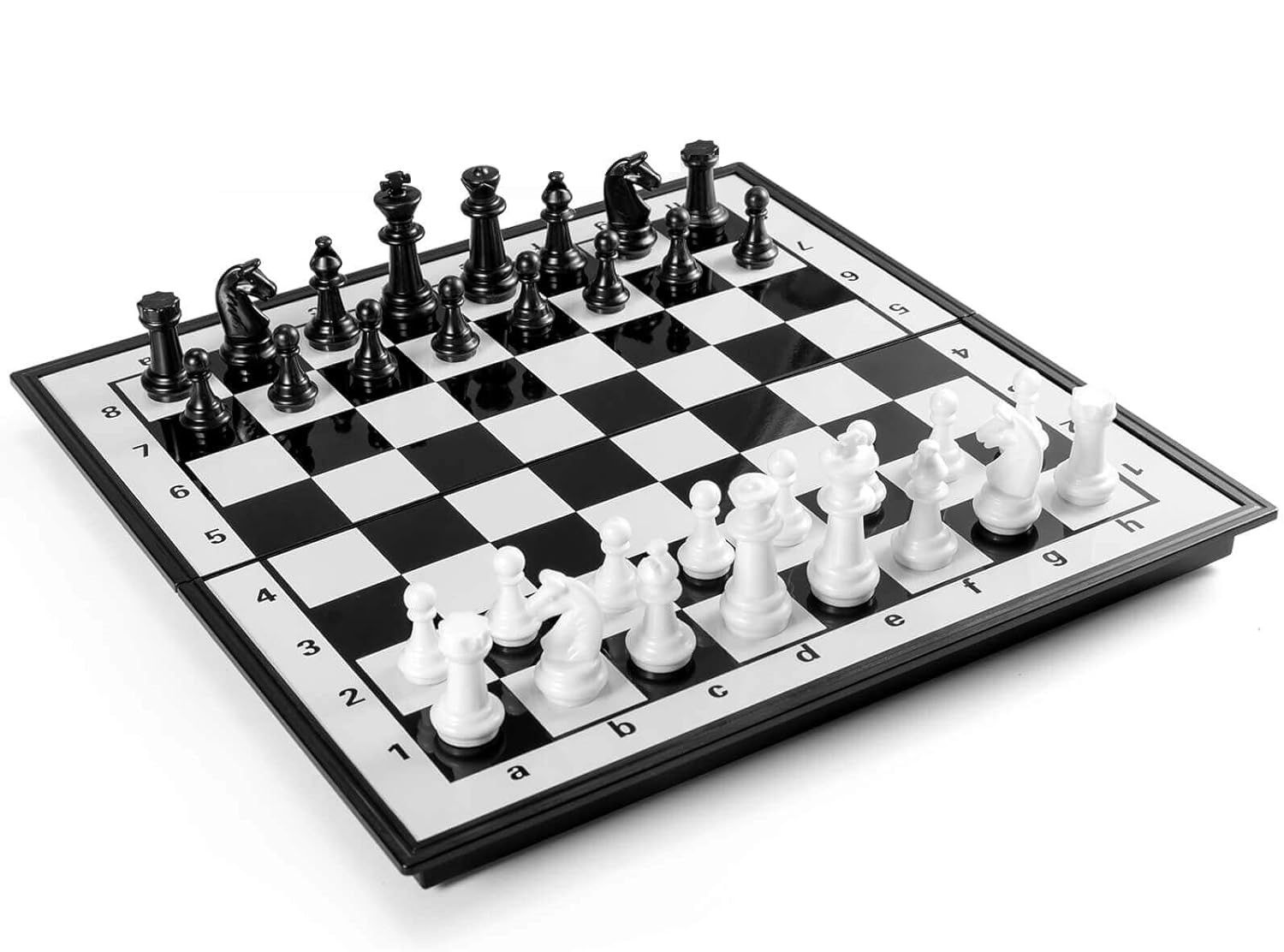 Buy Chess Set Board Magnetic Kids Adults 24.5cm MyDeal