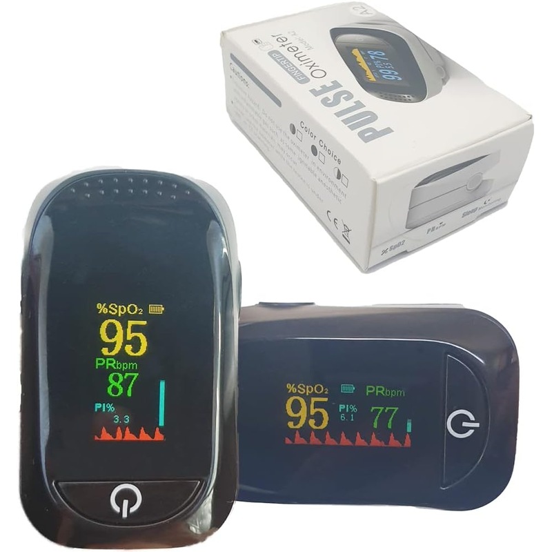 Buy Deluxe Fingertip Pulse Oximeter, Medical and Household Use