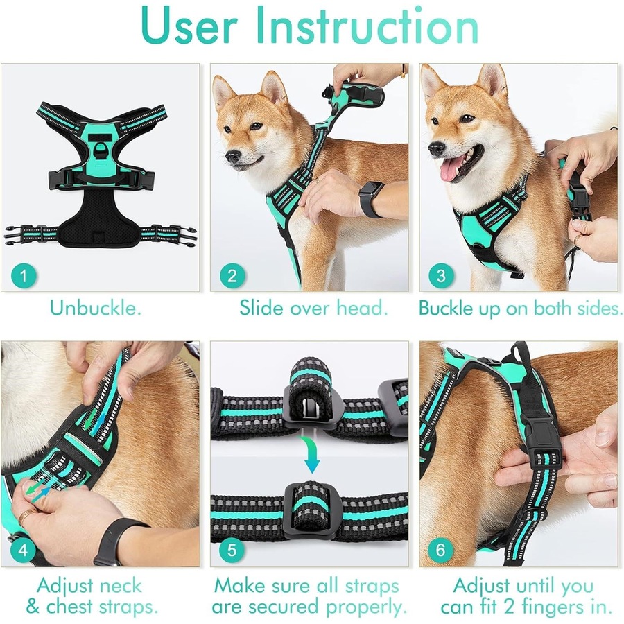 Dog Harness No Pull Pet Harness Small Dogs