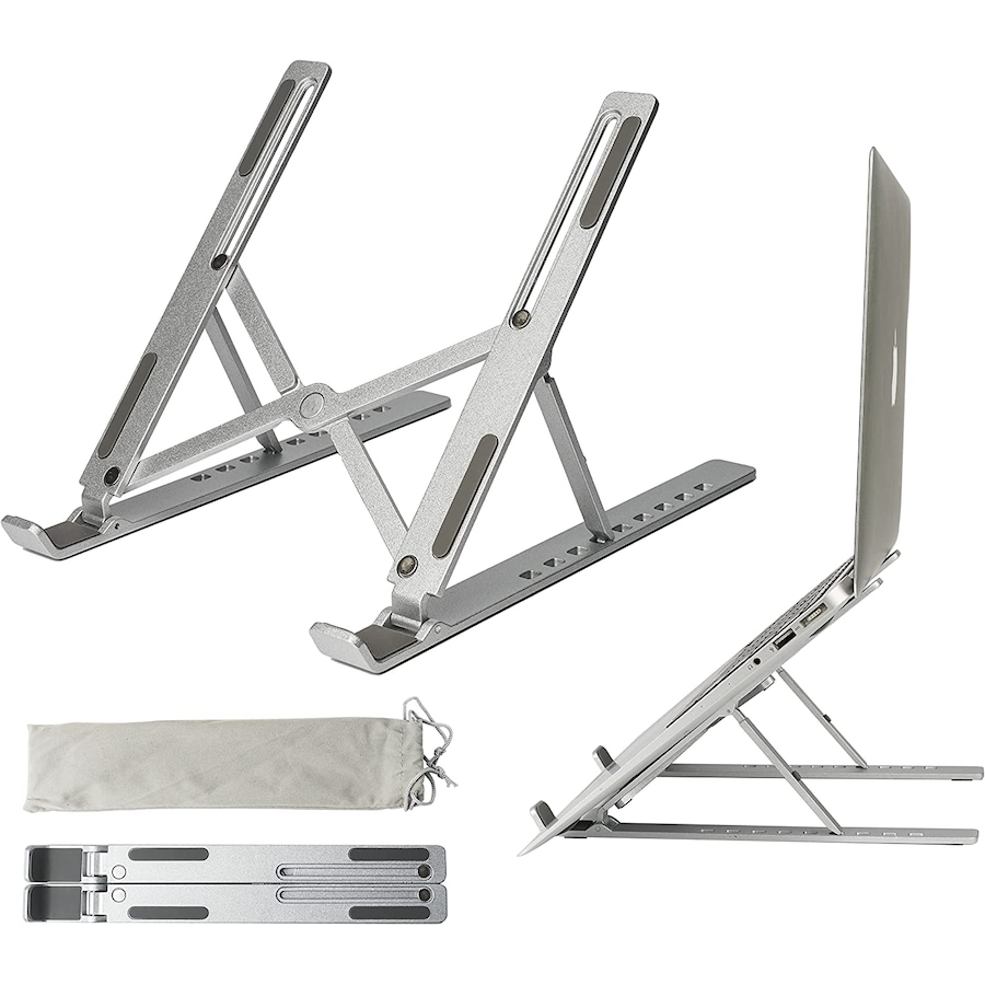 Ergonomic Laptop Stand Portable Holder Adjustable Riser MacBook Air Pro iPad Dell HP