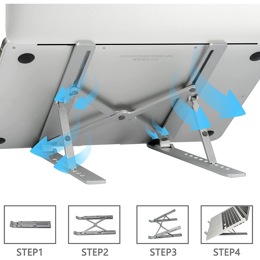 Ergonomic Laptop Stand Portable Holder Adjustable Riser MacBook Air Pro iPad Dell HP