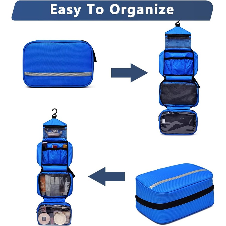 Hanging Toiletry Bag Water Resistant