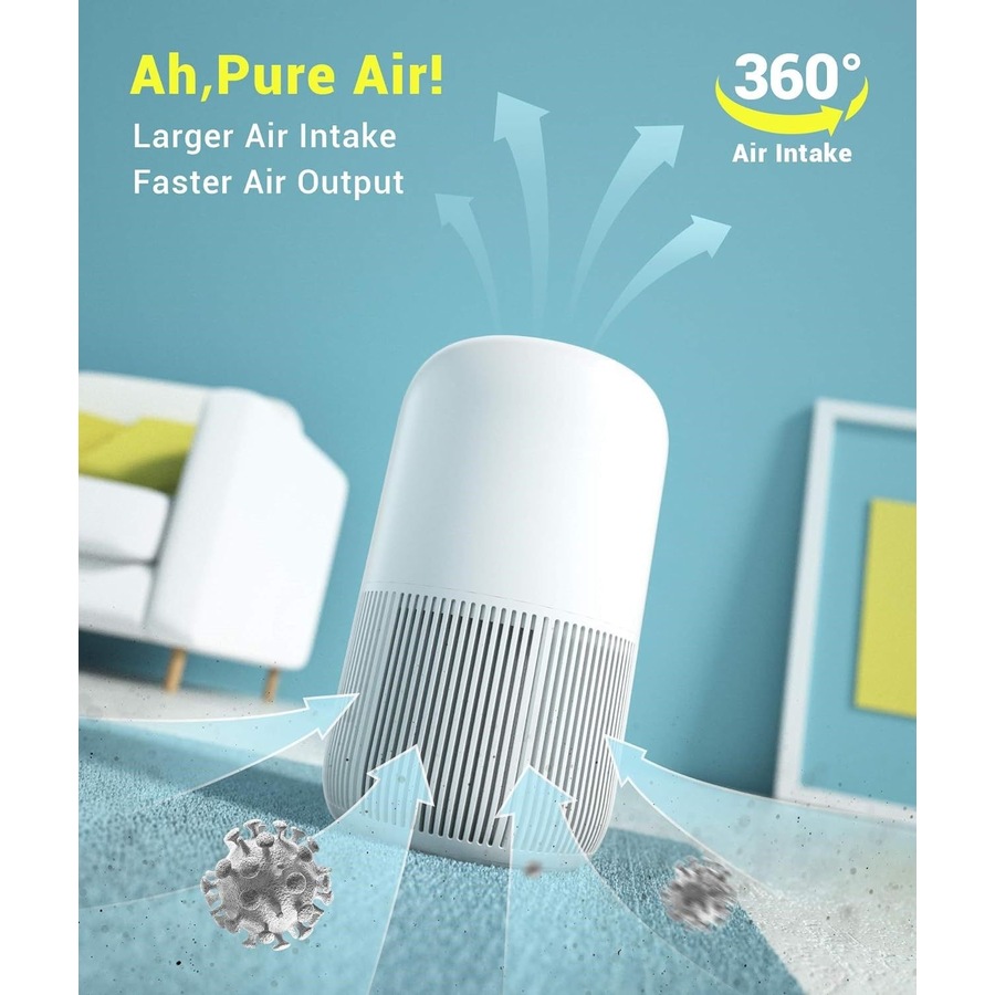 HEPA Air Purifier Home Smoker Office