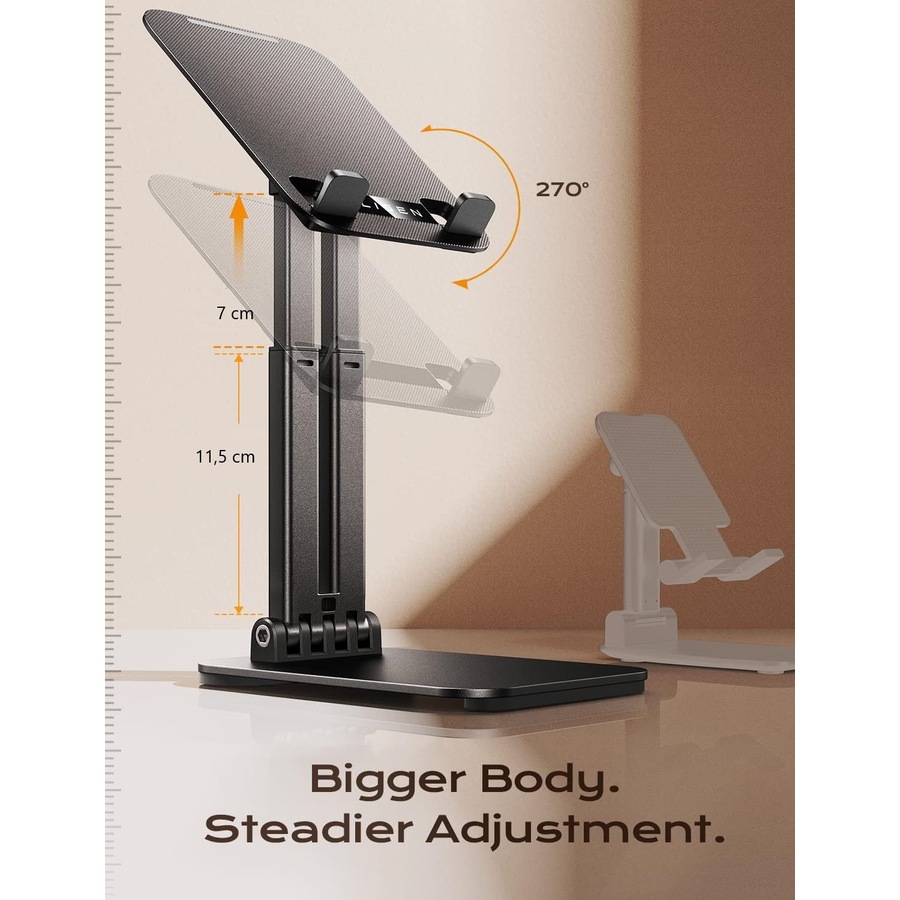 iPad Stand Holder Adjustable Tablet Stand for Desk Portable Monitor Stand Tablet Holder