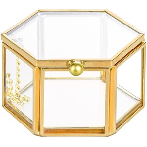 Jewelry Decorative Box Storage Gold