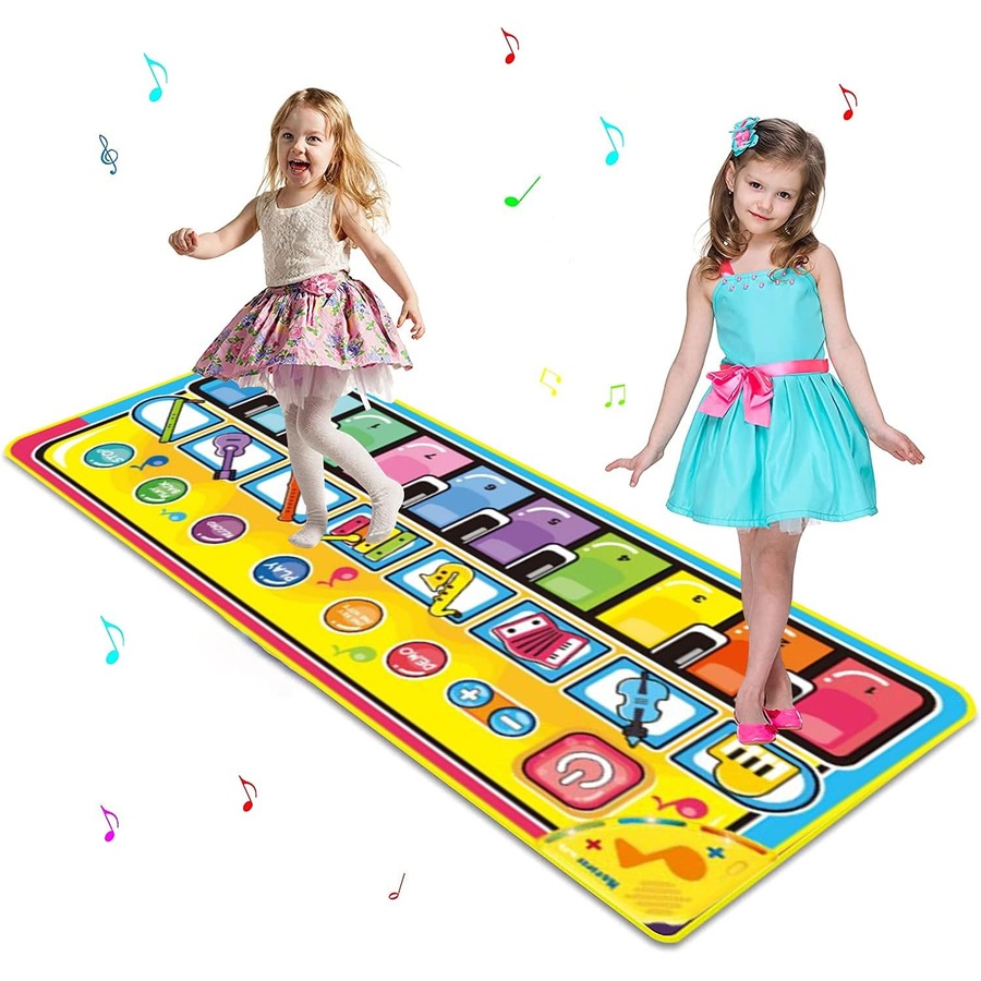 Kids Musical Piano Mats - Educational Floor Keyboard for Toddlers