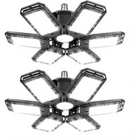 LED Garage Light 15000 Lumen 6500K 150W Pack 2