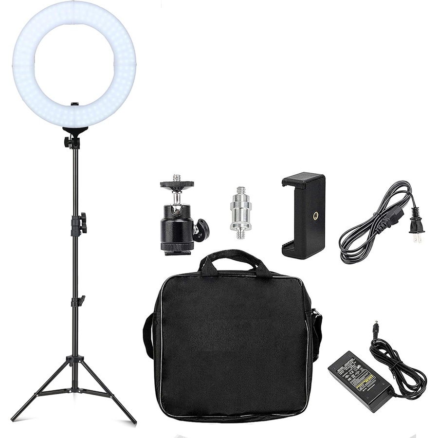 LED Ring Light Stand Dimmable BiColor