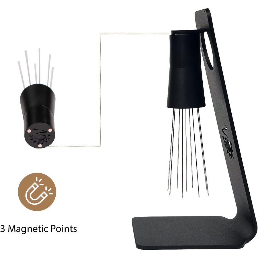 Magnetic Coffee Stirrer WDT Tool with Stand for Espresso