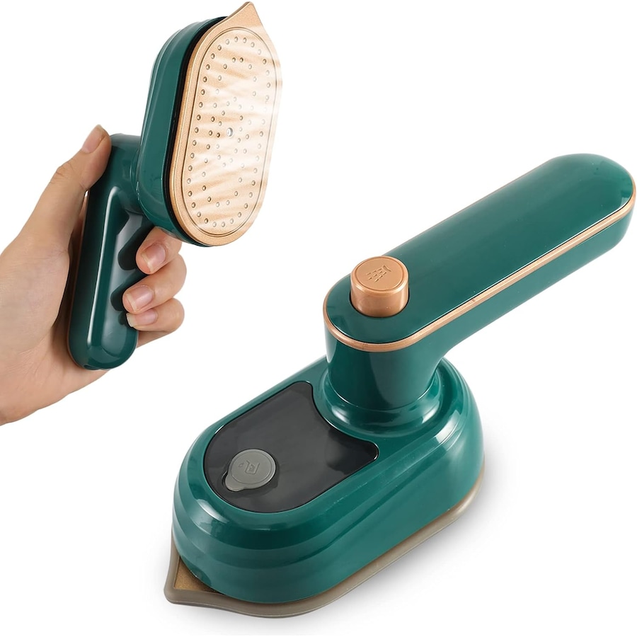 Mini Portable Hand-held Travel Iron for Home and Travel - Green