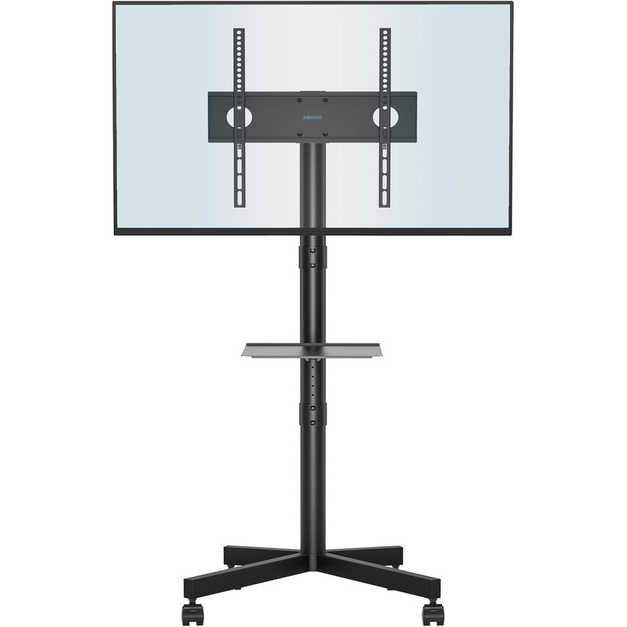 Mobile TV Stand with Wheels for 23-60 Inch TVs - Height Adjustable & Portable