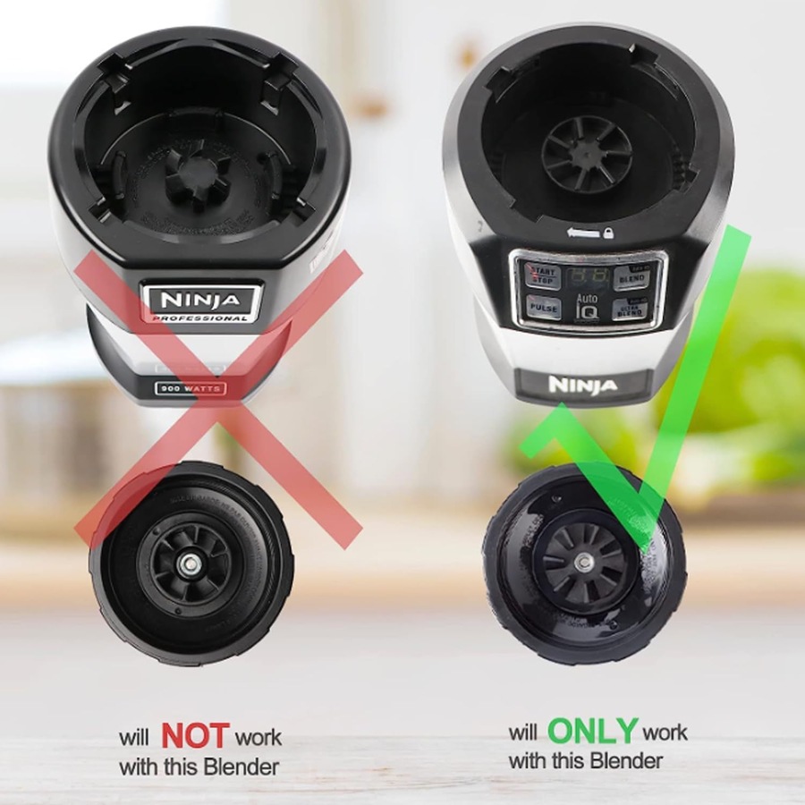 Ninja Blender Blade Replacement Parts - 7 Fins Accessories