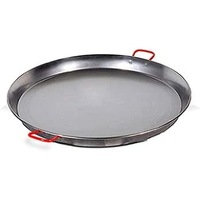Paella Pan, Steel Polish, Metallic, 38cm