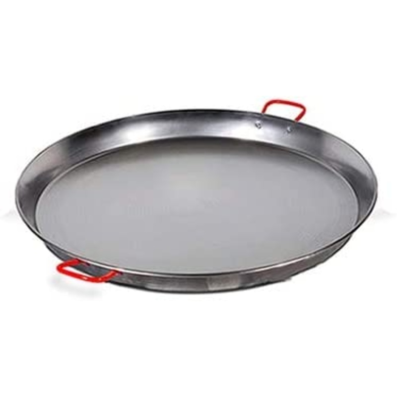 Buy Paella Pan, Steel Polish, Metallic, Large, 50cm MyDeal