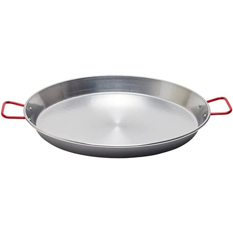 Buy Paella Pan, Steel Polish, Metallic, Medium, 46cm MyDeal