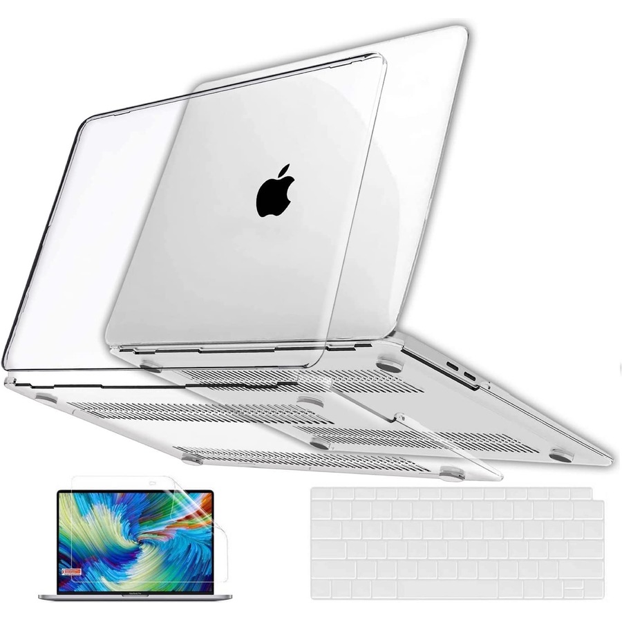 Plastic Hard Case for MacBook Air 13 inch 2010-2017 A1369/A1466 (Crystal Clear Case)