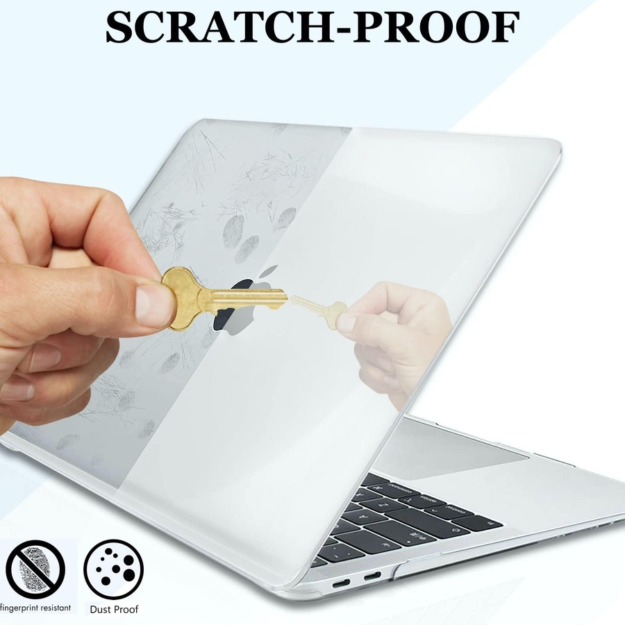 Plastic Hard Case for MacBook Air 13 inch 2010-2017 A1369/A1466 (Crystal Clear Case)