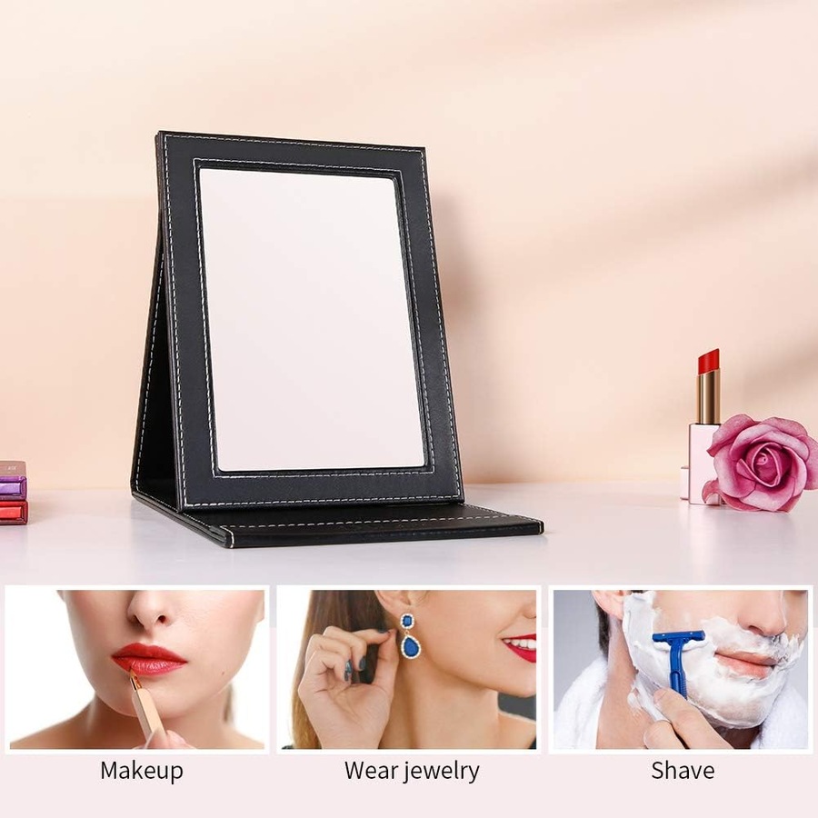 Portable Folding Vanity Mirror Standing Large