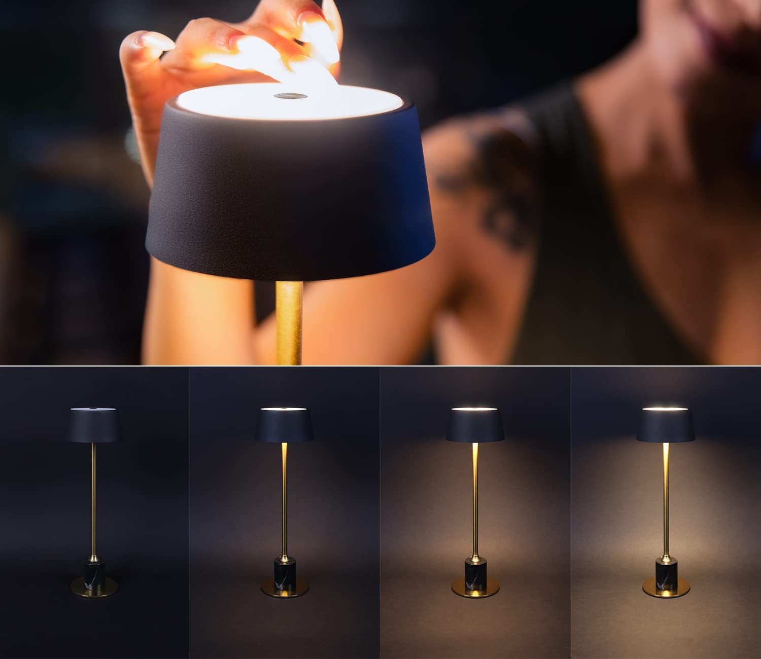 Outdoor cordless shop table lamps