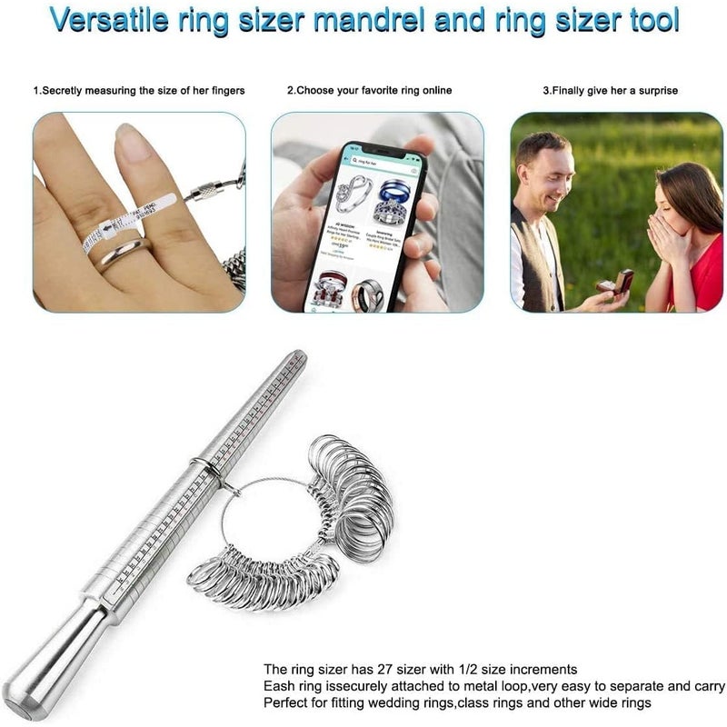 Ring Sizer Measuring Tool 
