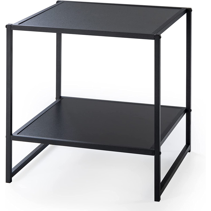 Set of Two Small Bedside Table (Black)