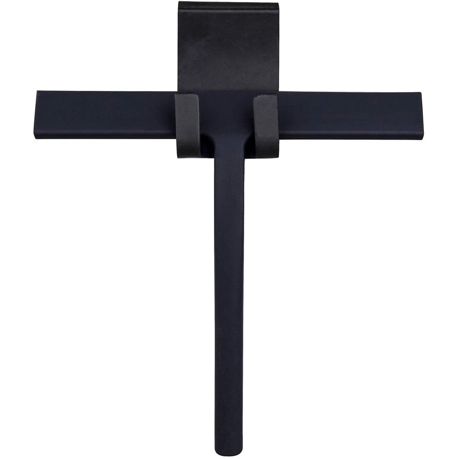 Shower Squeegee Glass Wiper Scraper Cleaner with Silicone Blade with Hook