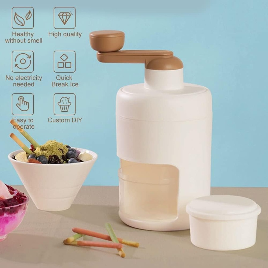 Slushie, Snow Cone, and Shaved Ice Maker for Kids Home