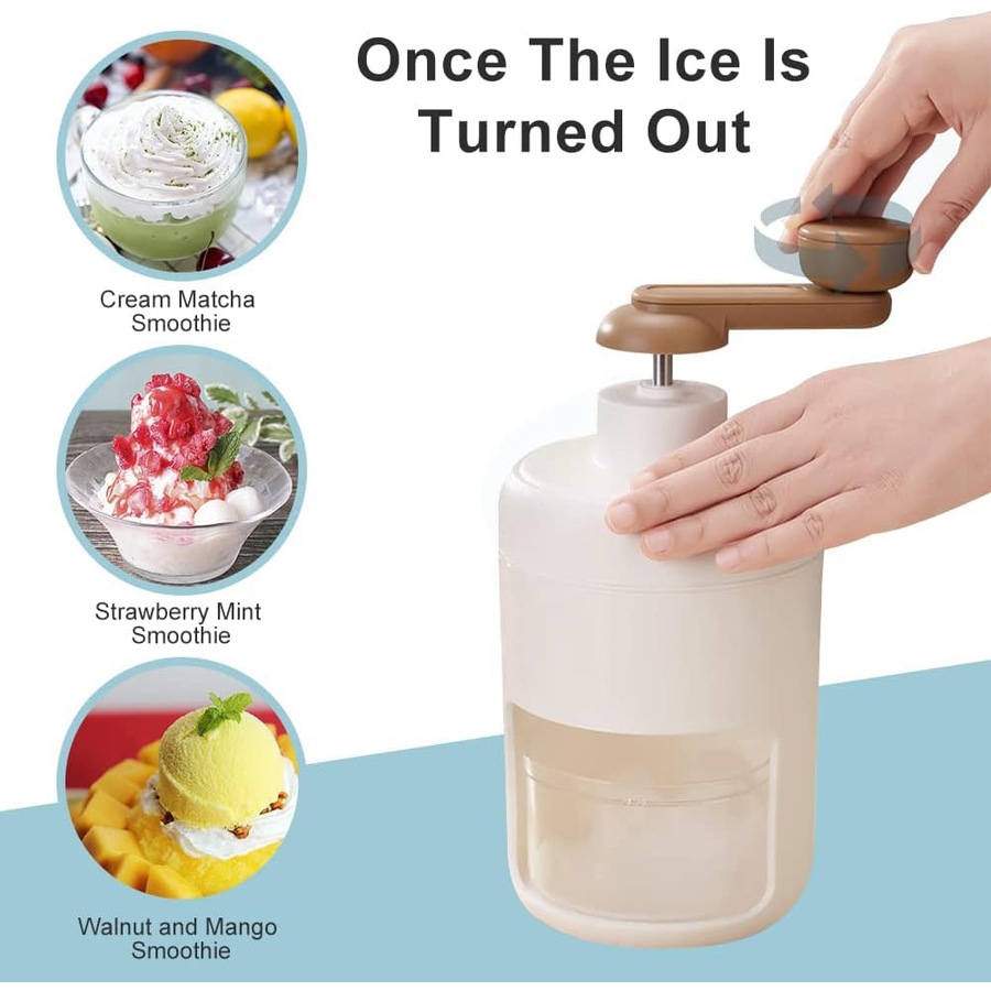 Slushie, Snow Cone, and Shaved Ice Maker for Kids Home