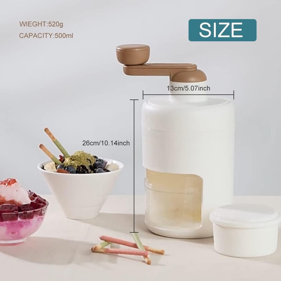 Slushie, Snow Cone, and Shaved Ice Maker for Kids Home