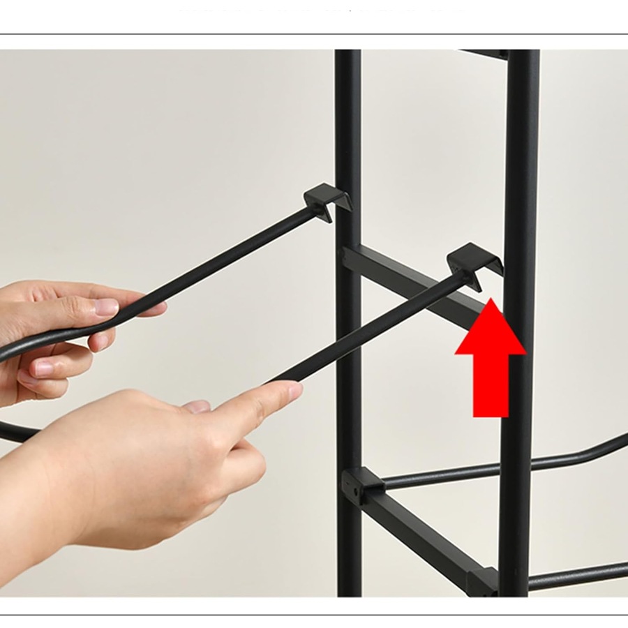 Sports Equipment Storage Organizer with Ball Gear Rack for Tennis, Basketball, Baseball, Football